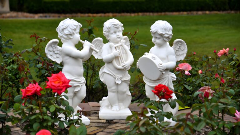 nettoyer et entretien des sculptures de jardin