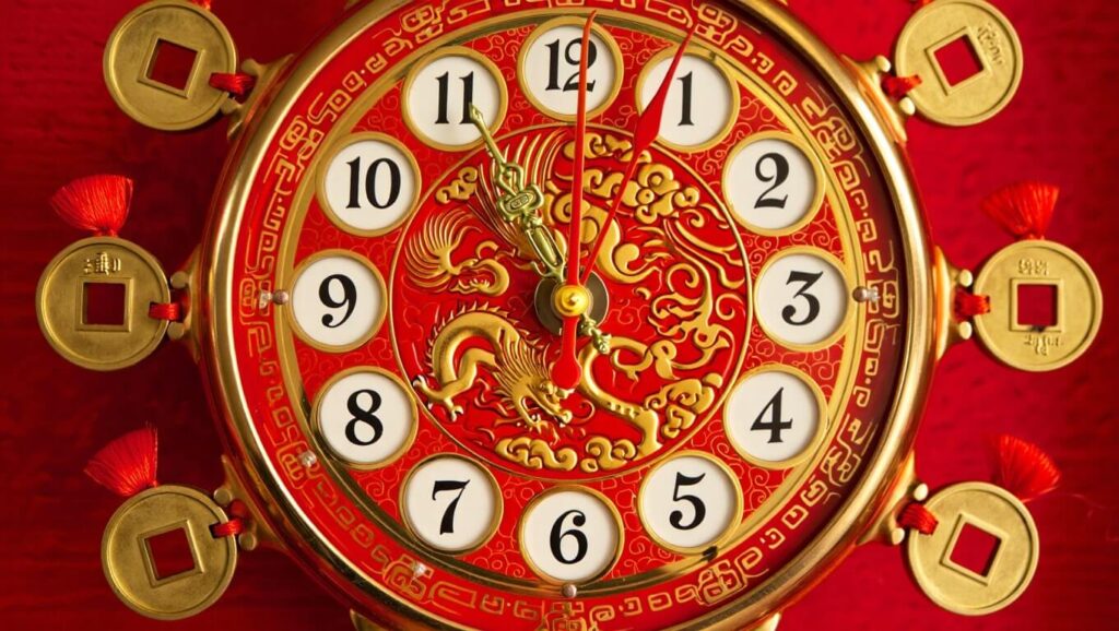 horloge feng shui